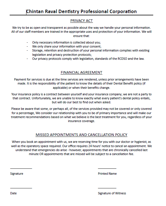 Medical Form