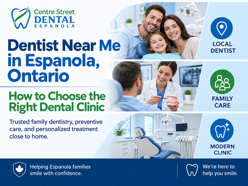 Dentist Near Me in Espanola, Ontario | Choose Centre Street Dental